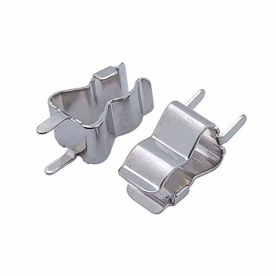 3.6X10 5X20 6X30 10X38mm Auto Metal Latón niquelado Estañado PCB Clip de tubo fusible